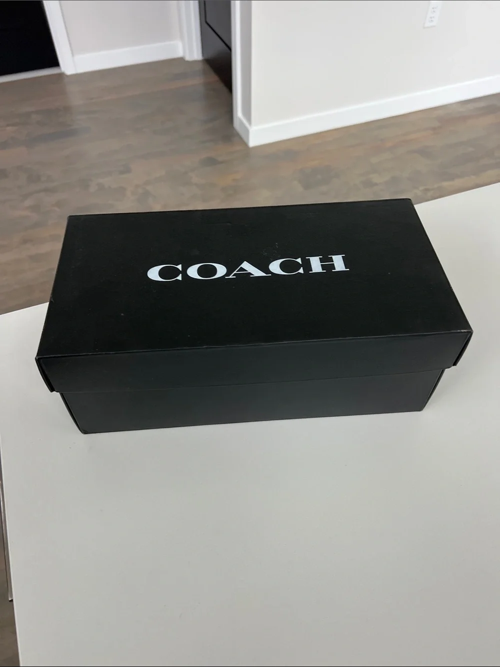 Coach shearling buckle open toe mule sandals natural cream 8.5